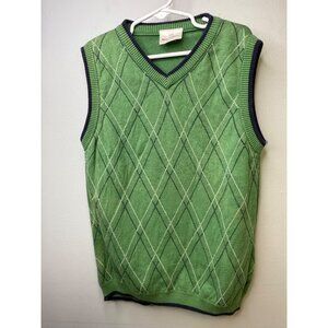 Boys Green Hanna Andersson Sweater Vest - Size 130 (8)
